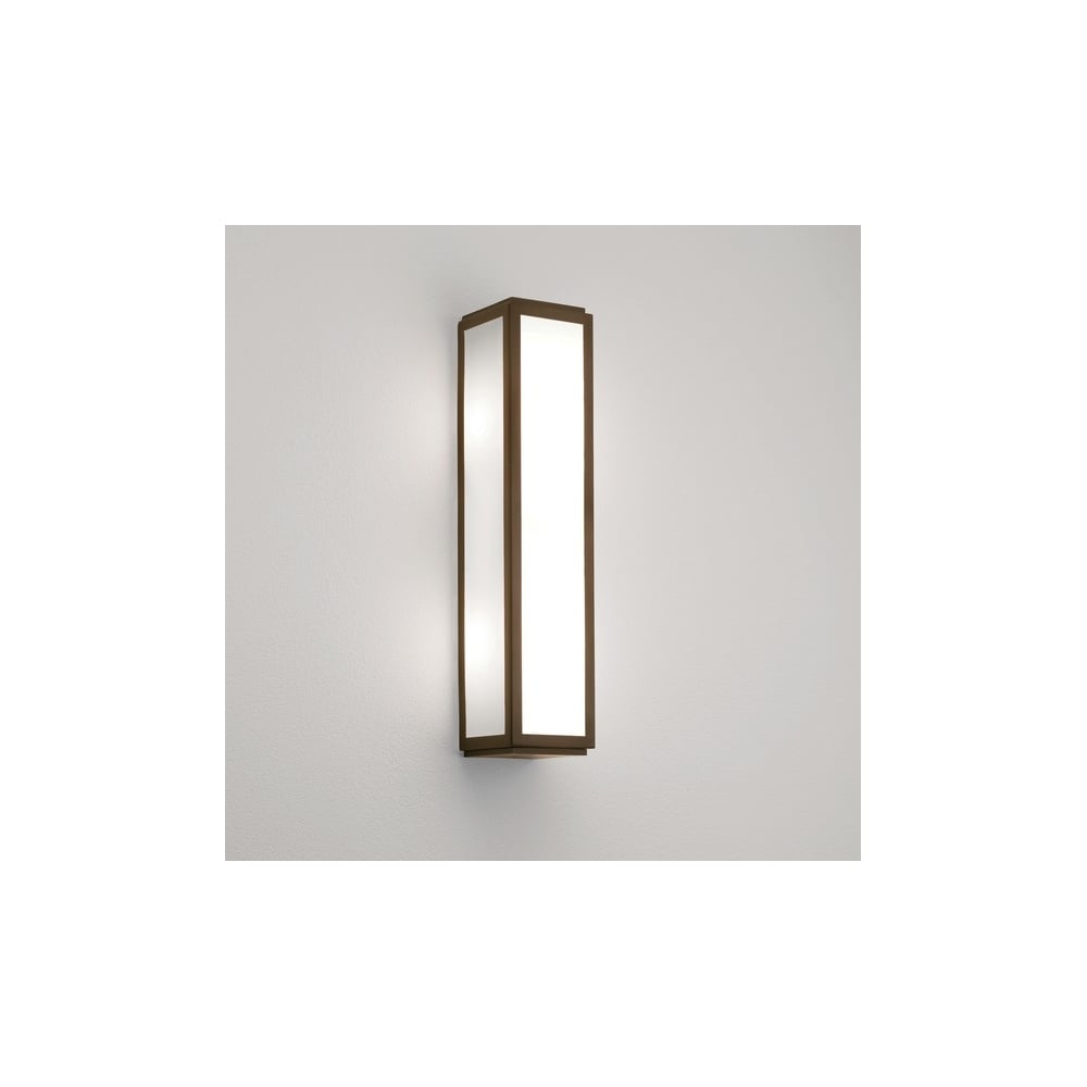 Timeless Bronze Bathroom Lantern Sconce