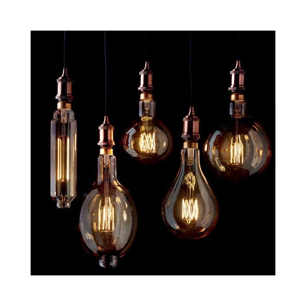 Supersized Amber Vintage LED Filament Bulb - 32.5cm, 4W