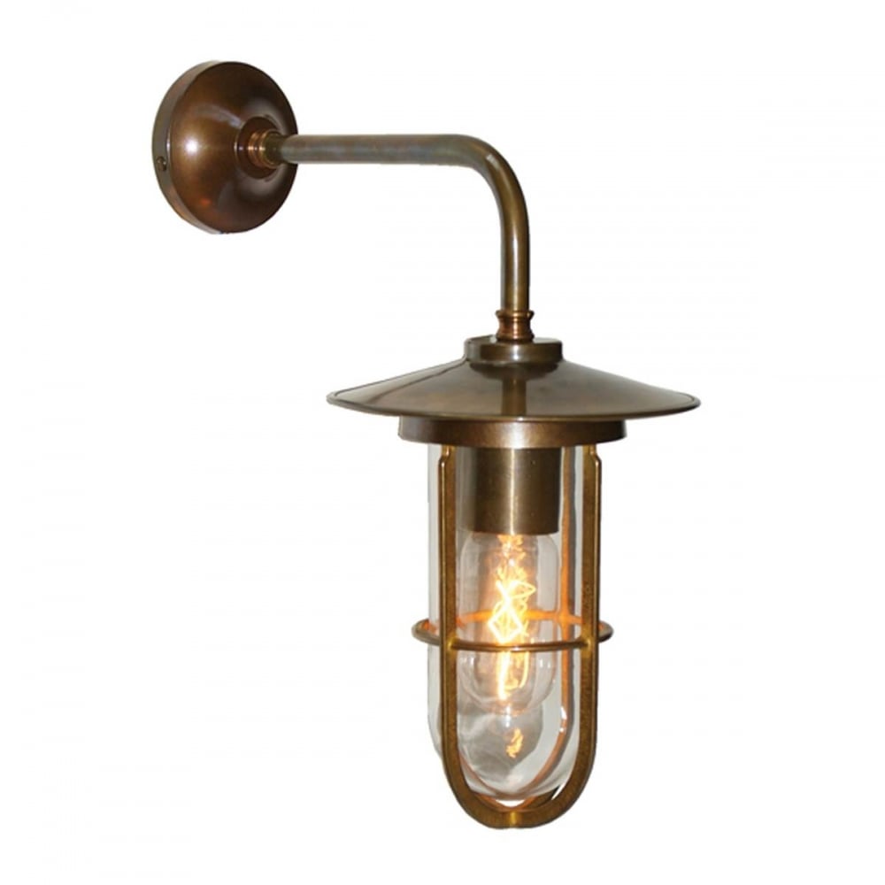 Lena Frosted Brass and Glass Sconce