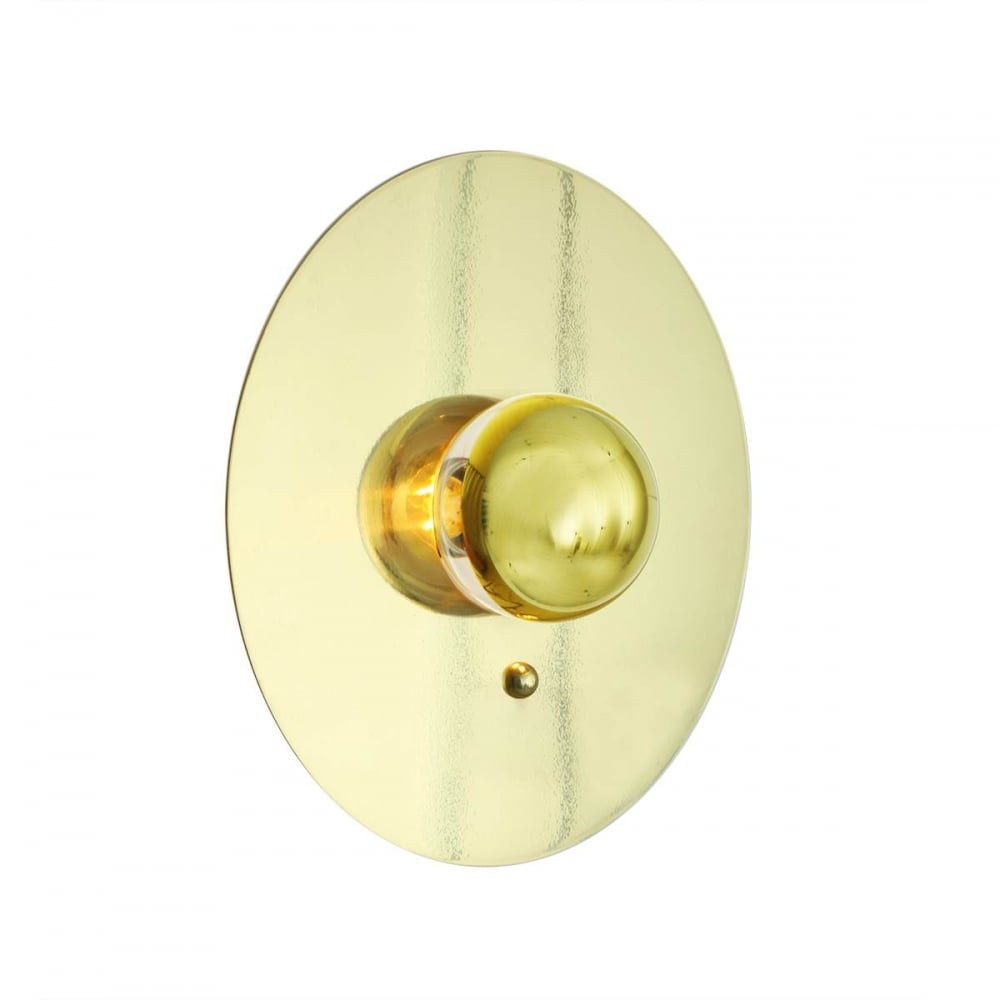 Elegant Qala Brass Wall Light Fixture