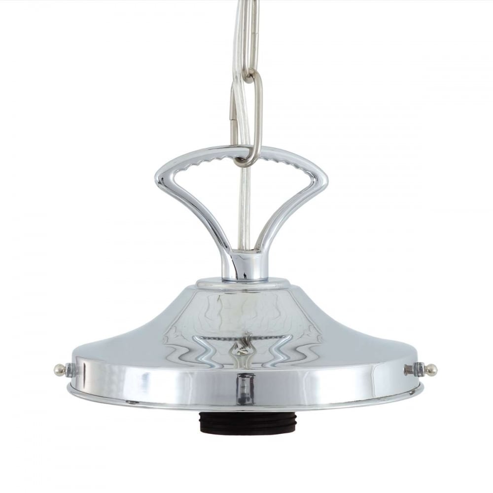 Elegant Brass Pendant Suspension Kit with Clear PVC Cable