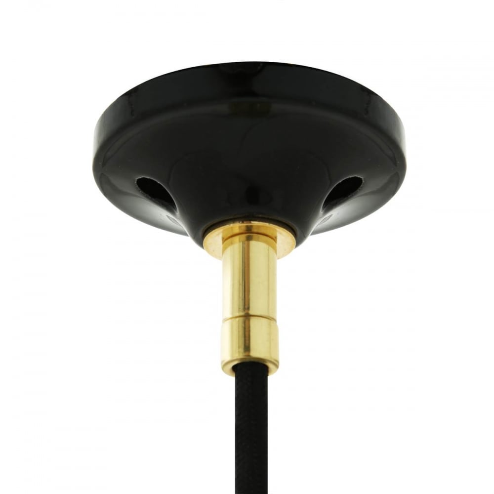 Doon - Contemporary Black Mini Fisherman's Pendant Light