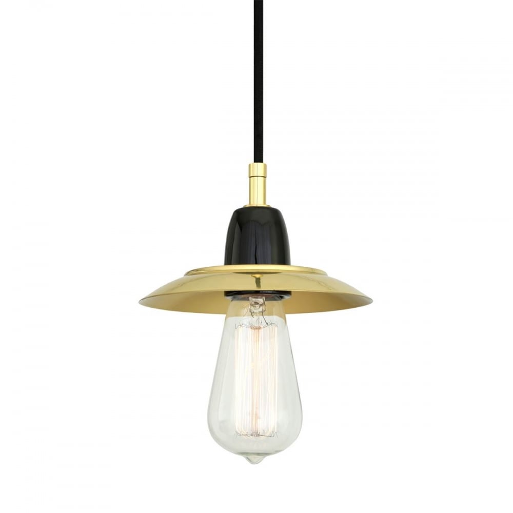 Doon - Contemporary Black Mini Fisherman's Pendant Light