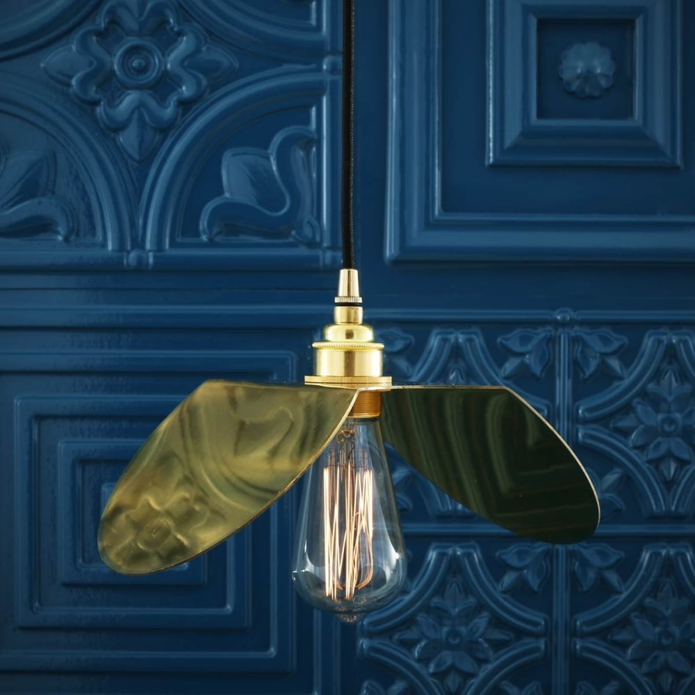 Elegant Antique Brass Ceiling Pendant Light