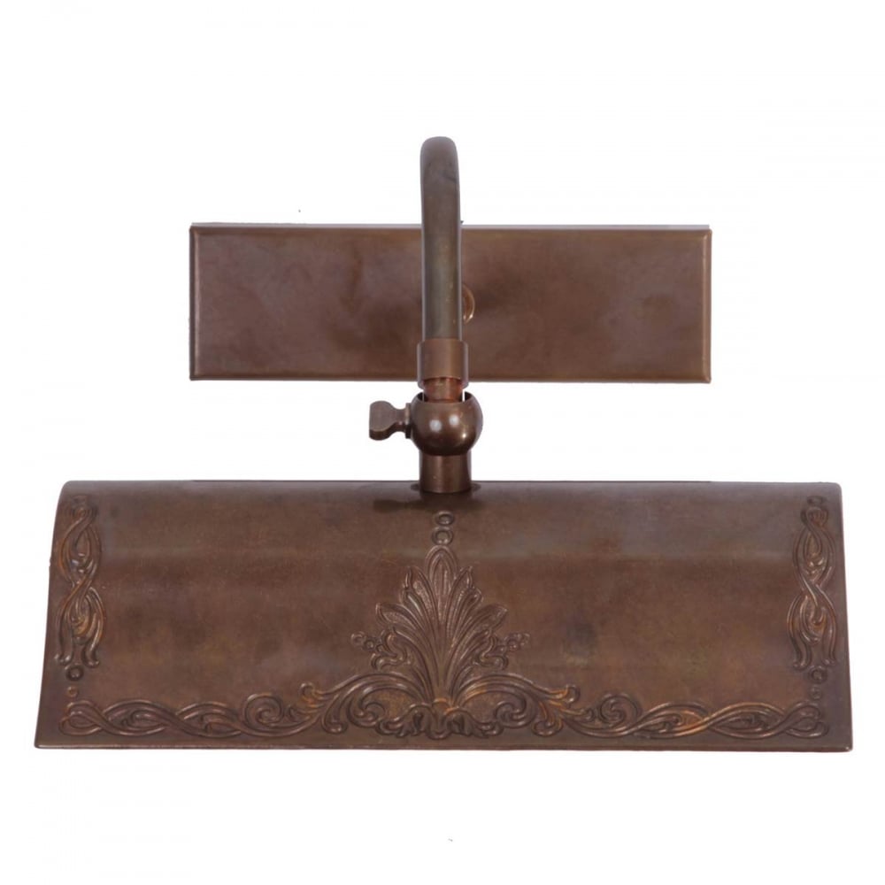 Spence 19.5cm Antique Brass Picture Light