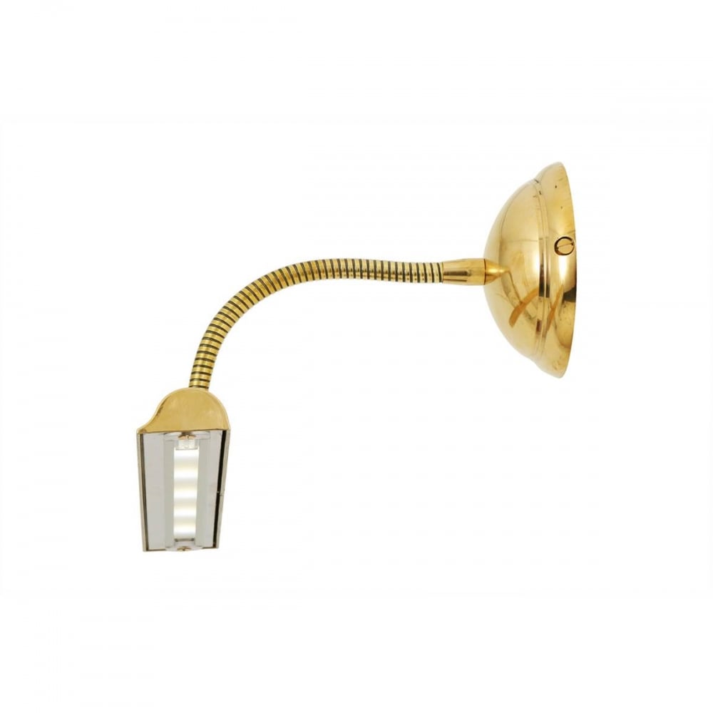 Antique Brass Cork Art Display Light