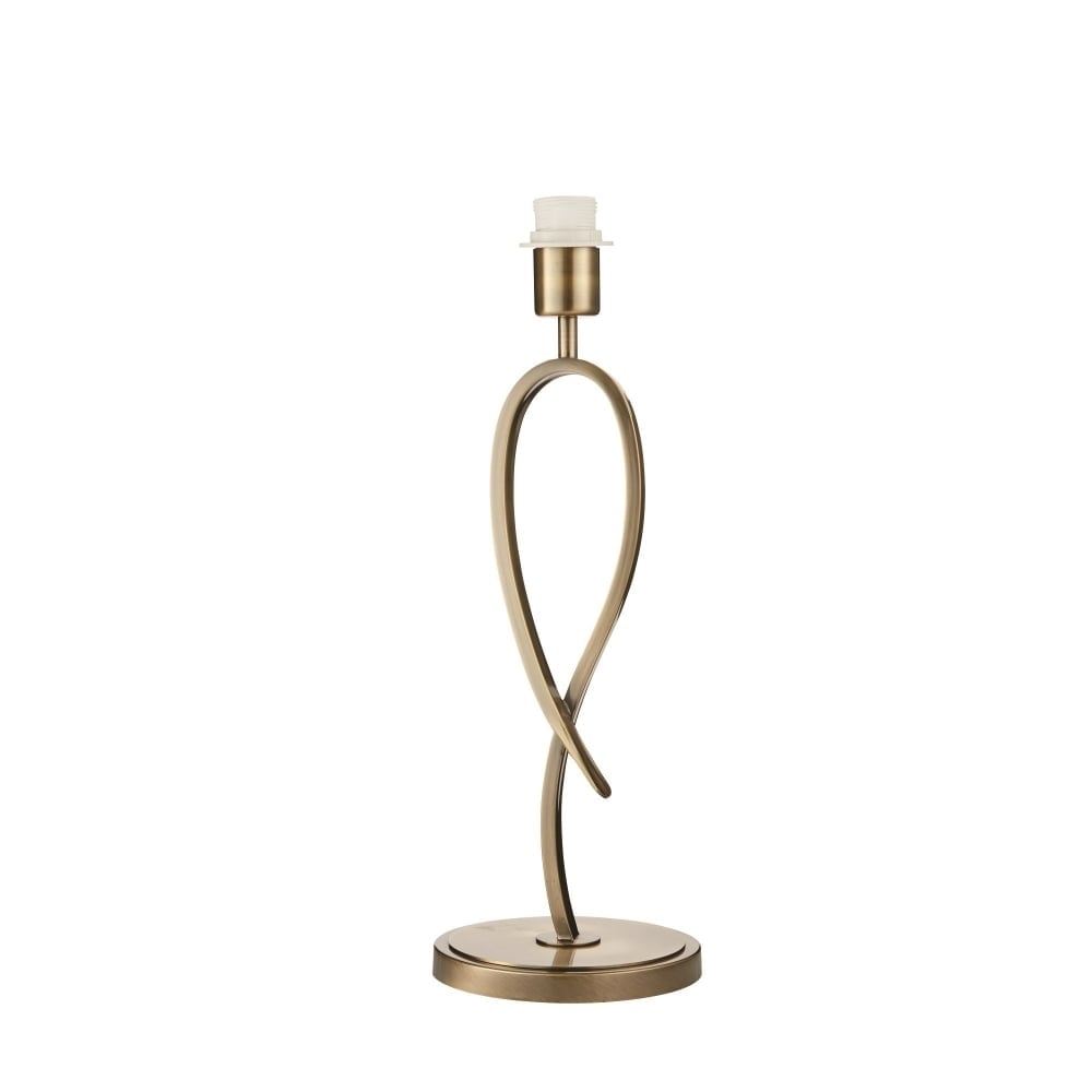 Brushed Brass Elegance: Penn Single Light Table Lamp Base