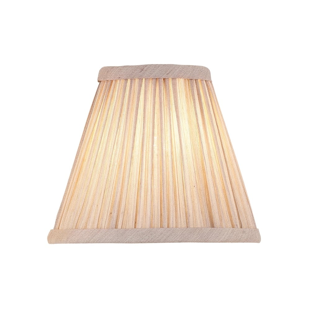Elegant Stanford Beige Tapered Drum Shade