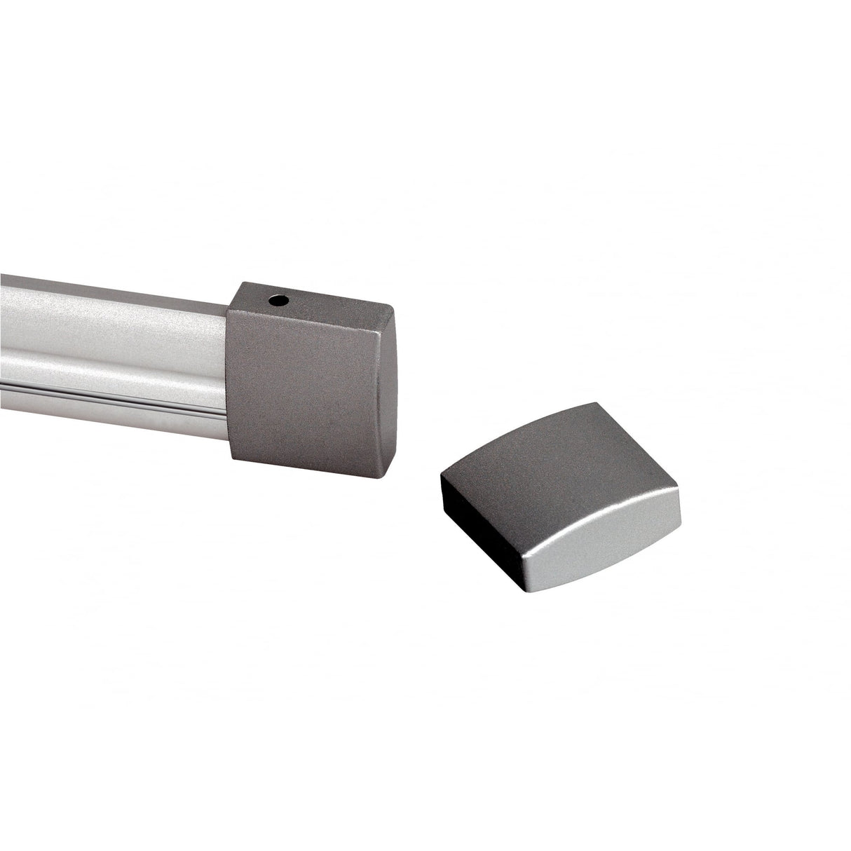 Silver-Grey Easytec II End Cap Set (2 Pieces)