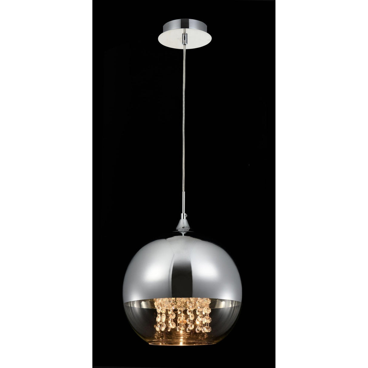Fermi Nickel Pendant Light Fixture