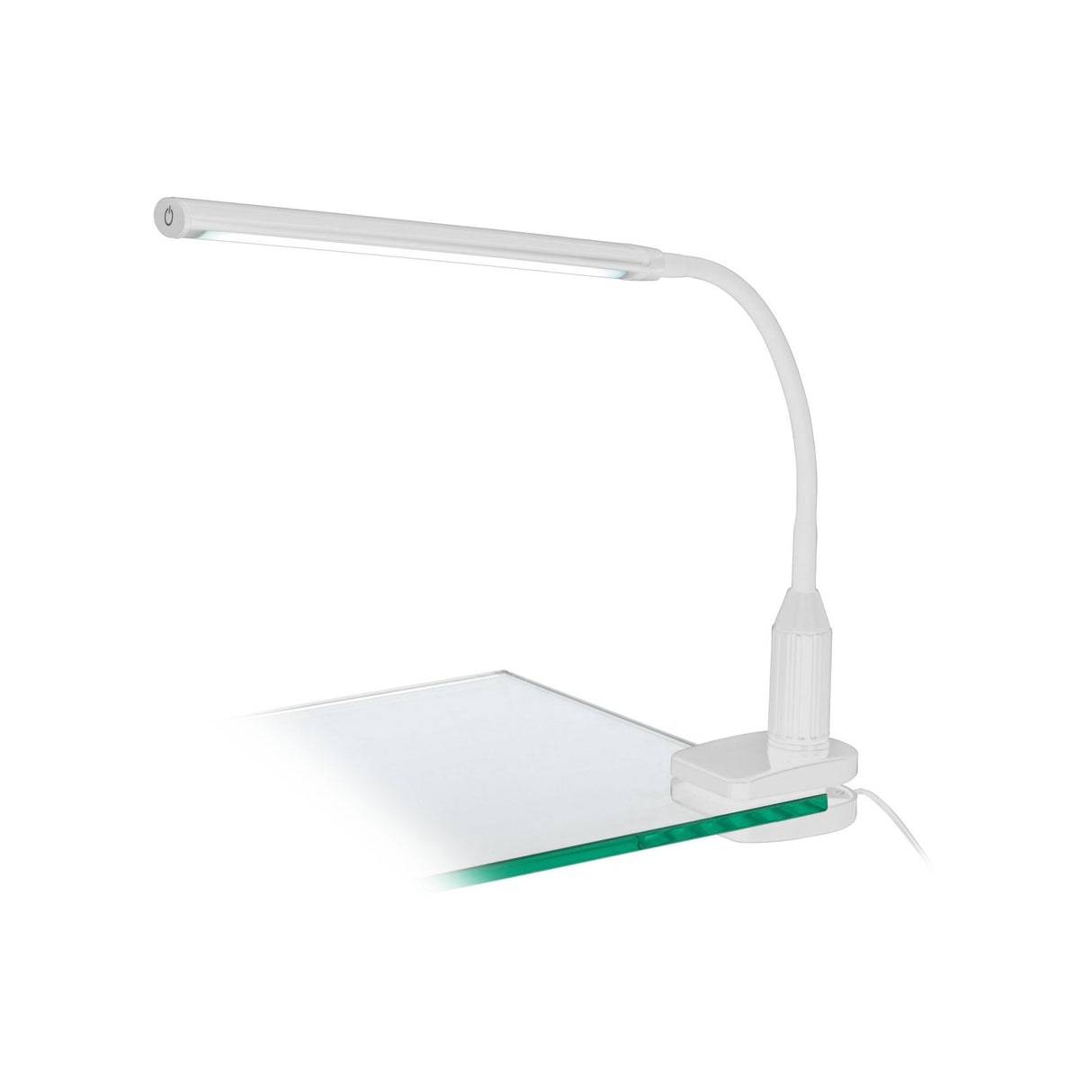 Laroa LED Touch-Activated Lamp with Adjustable Desk Clamp