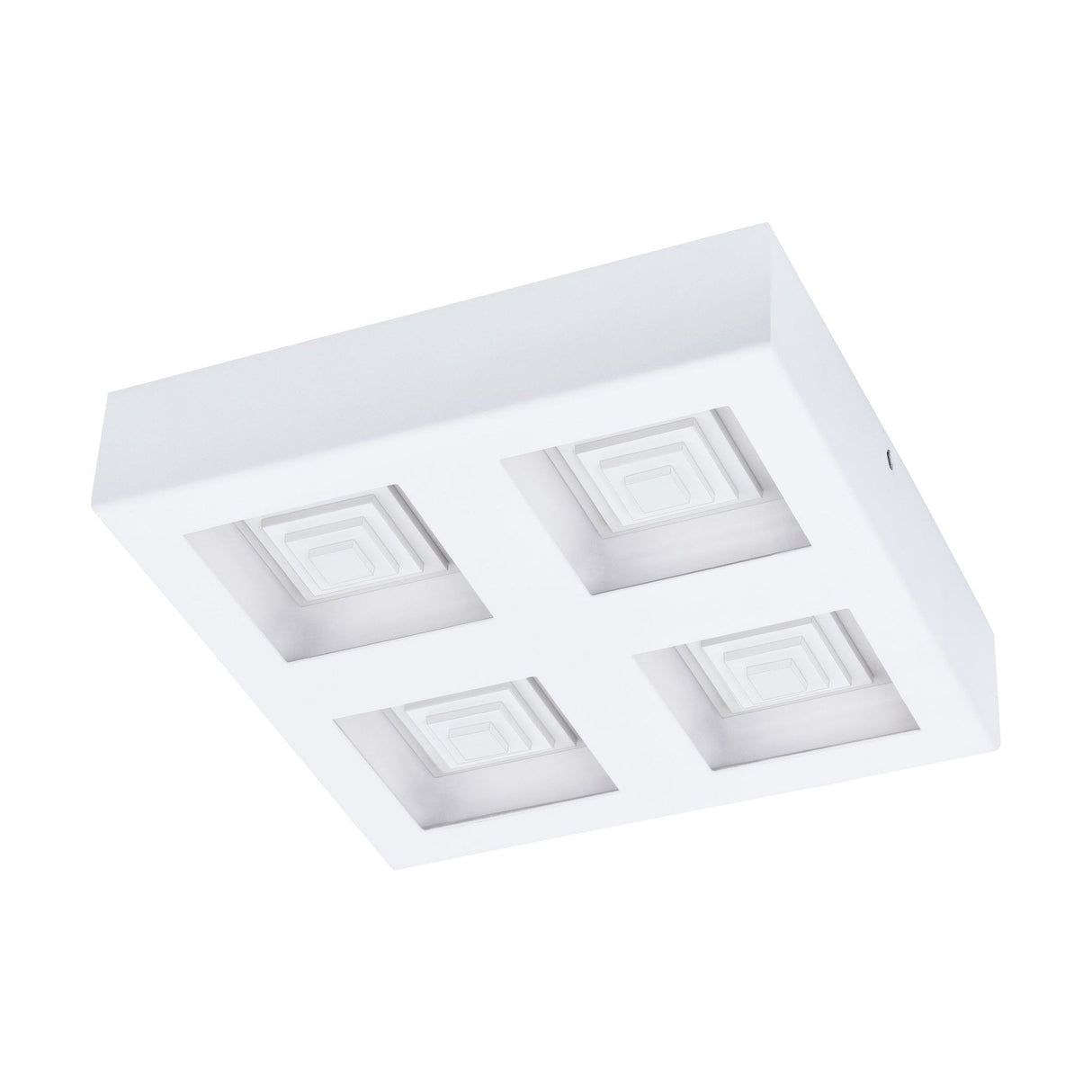 Ferreros White Steel LED Wall/Ceiling Light 270x270mm