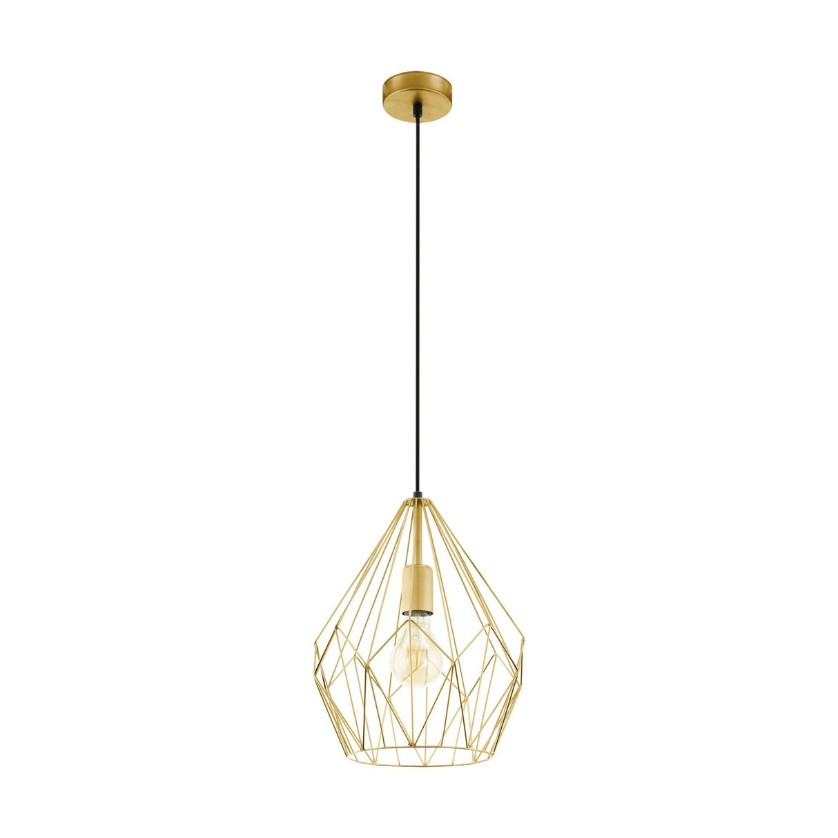 Luxor Gold Geometric Pendant Light