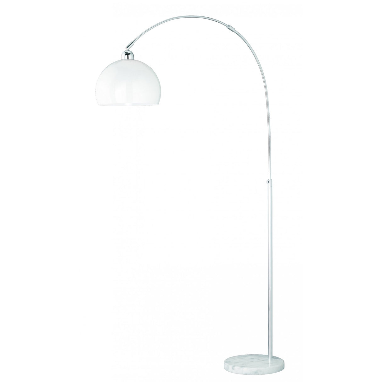 Junior II Sleek Chrome Adjustable Floor Lamp