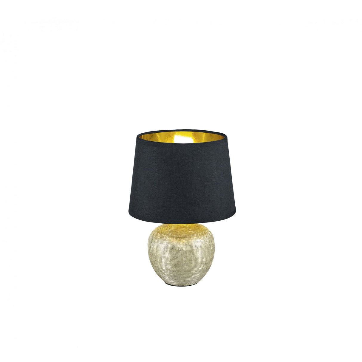 Contemporary Gold Ceramic Table Lamp - Luxor Edition