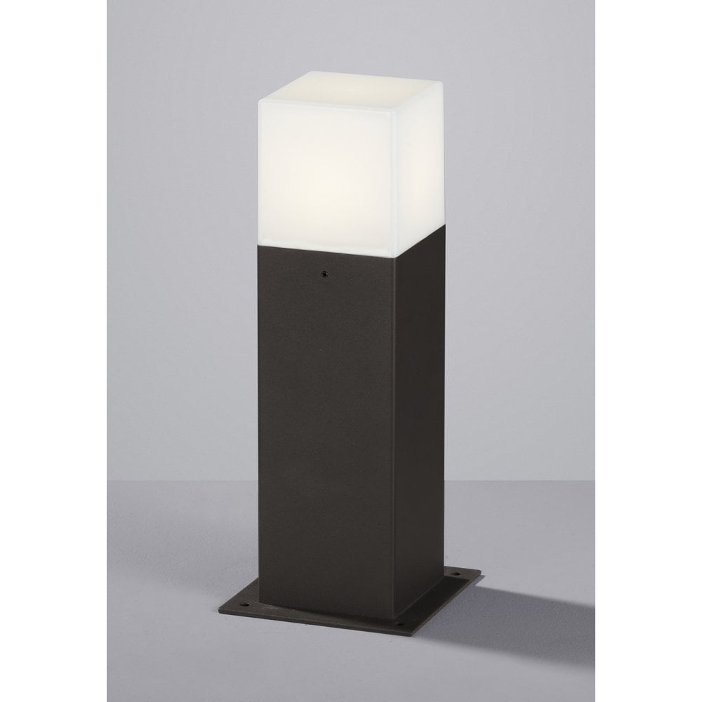 Hudson Anthracite Modern Outdoor Aluminium Light Pole