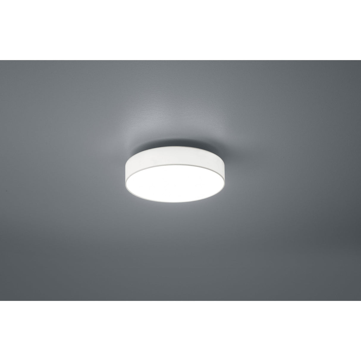 Lugano Contemporary Matte Nickel Ceiling Light Fixture