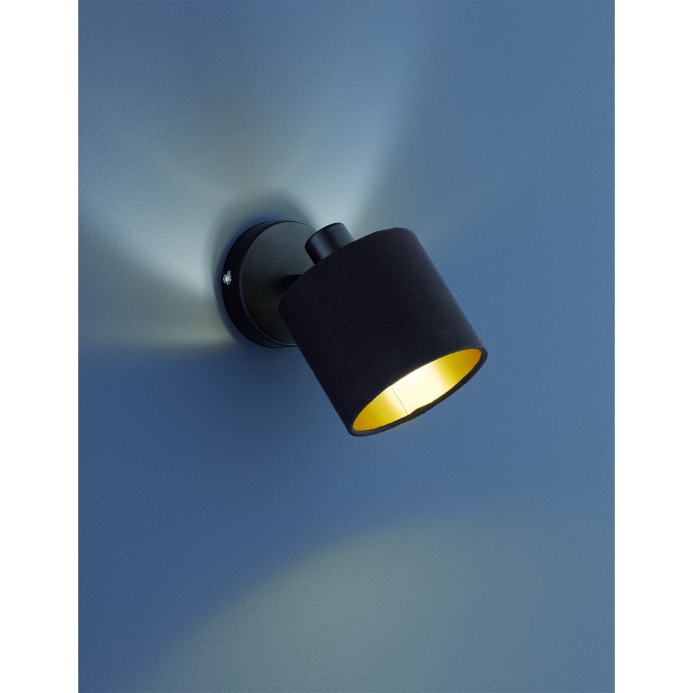 Sleek Tommy Black Matte Metal Spot Light Fixture