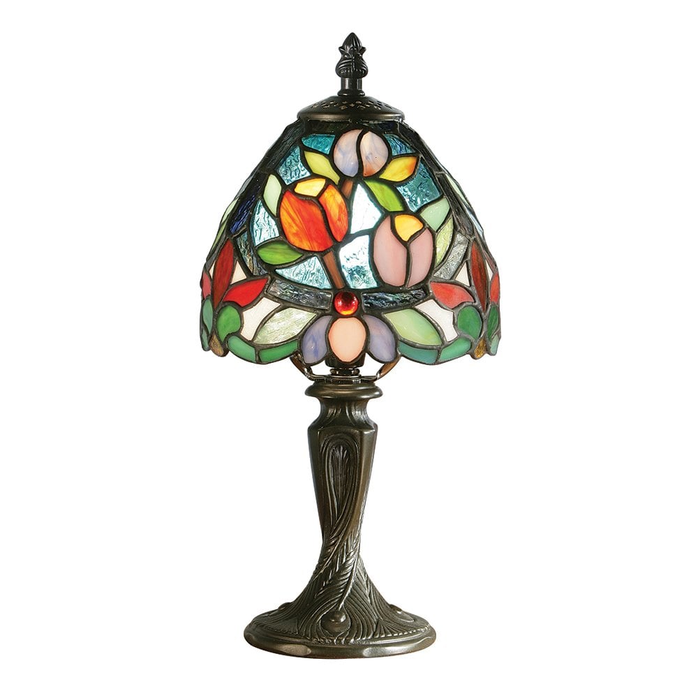 Sylvette Bloom Mini Tiffany Bedside Lamp