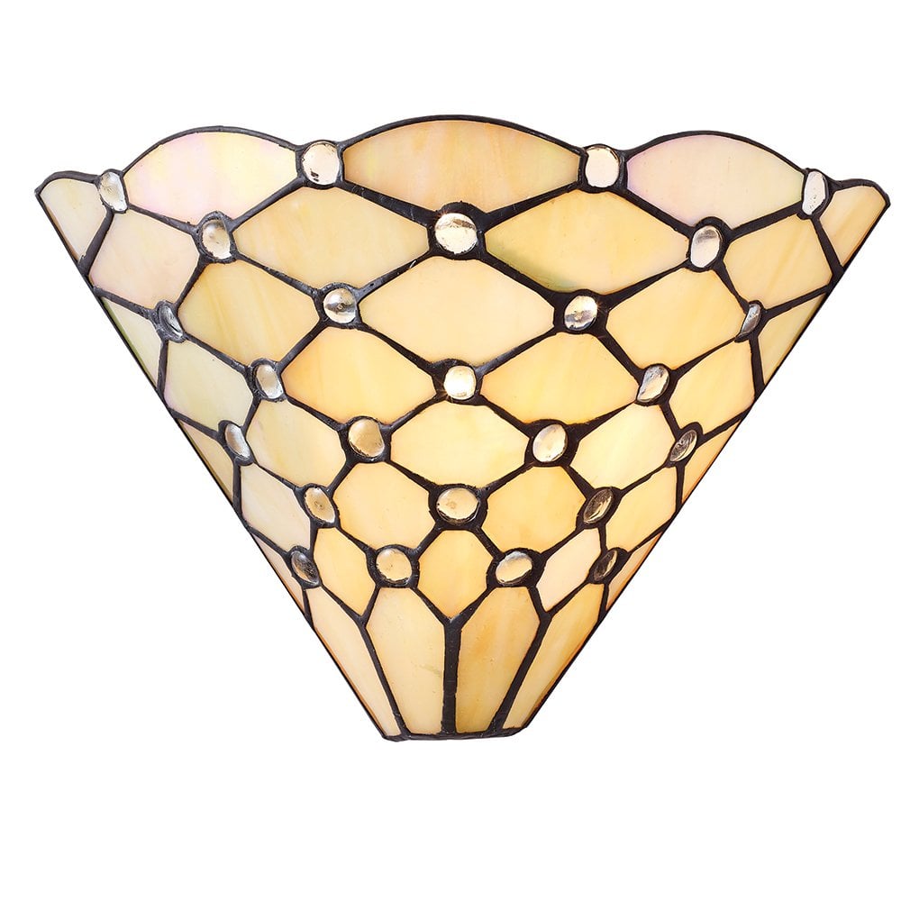 Elegant Pearl Tiffany Single Wall Light Fixture