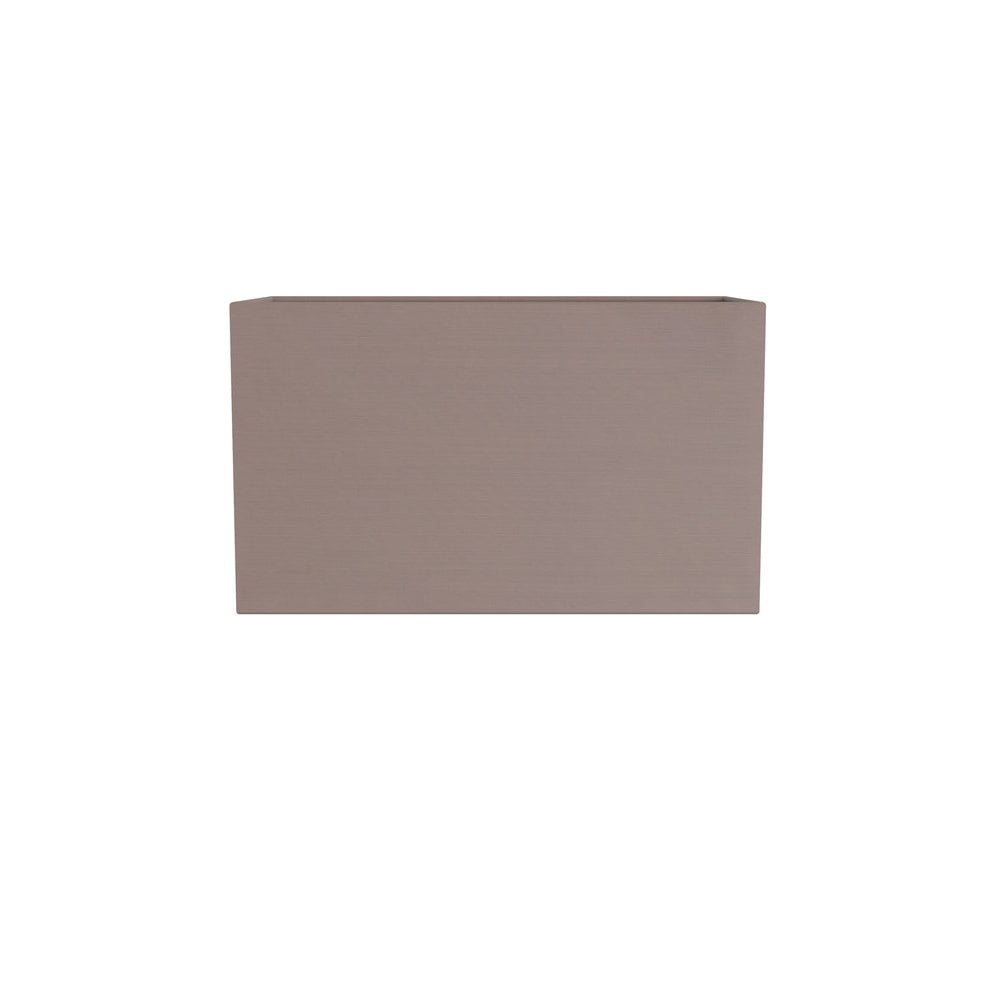 Park Lane Grande Oyster Silk Rectangular Shade