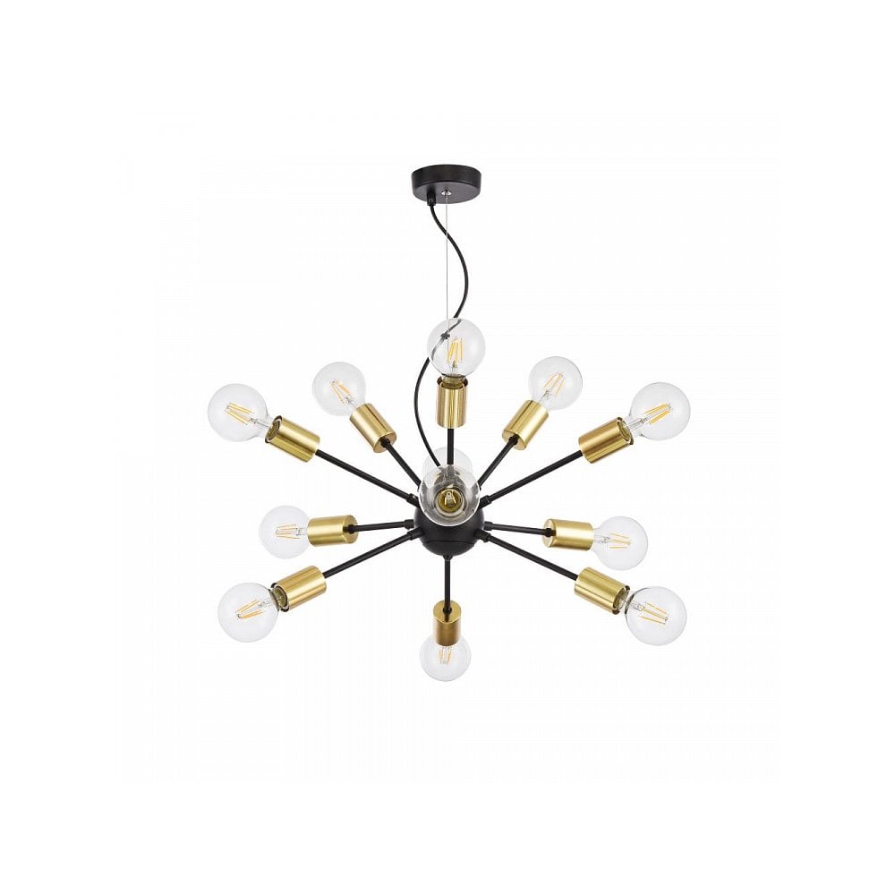 Black Jackson Industrial Loft Pendant Light