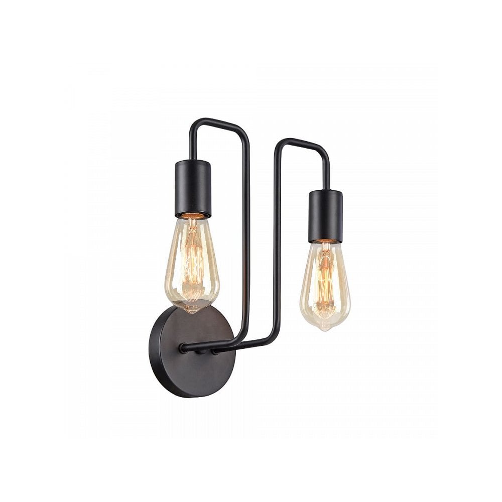 Gilbert LOFT Wall Light in Matte Black
