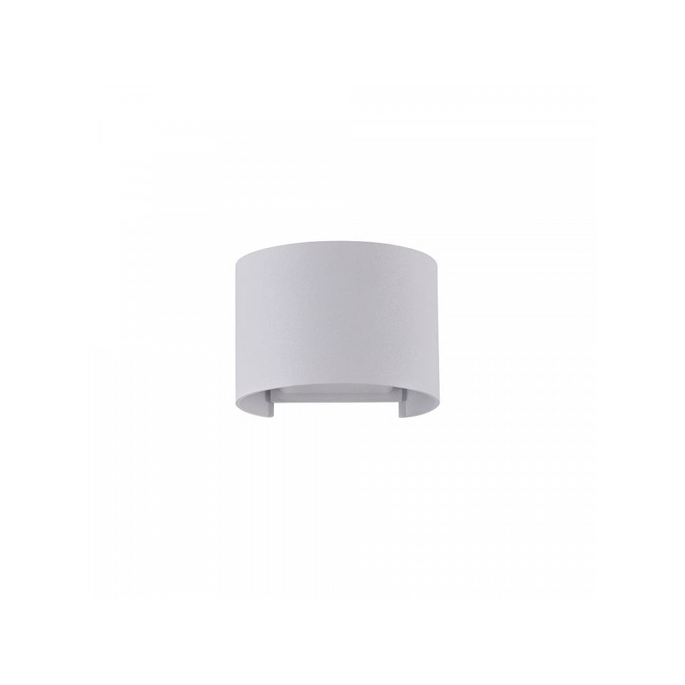 White Fulton Modern Outdoor Wall Light