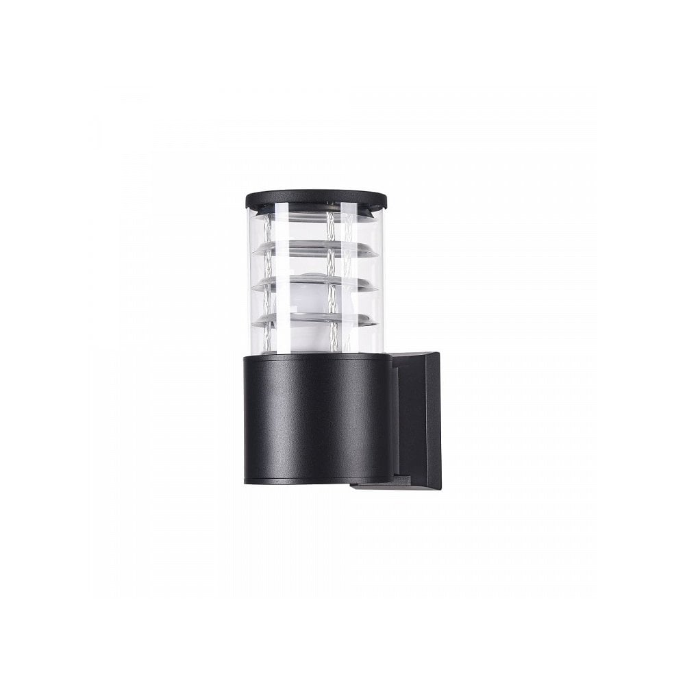 Sleek Black Outdoor Wall Sconce