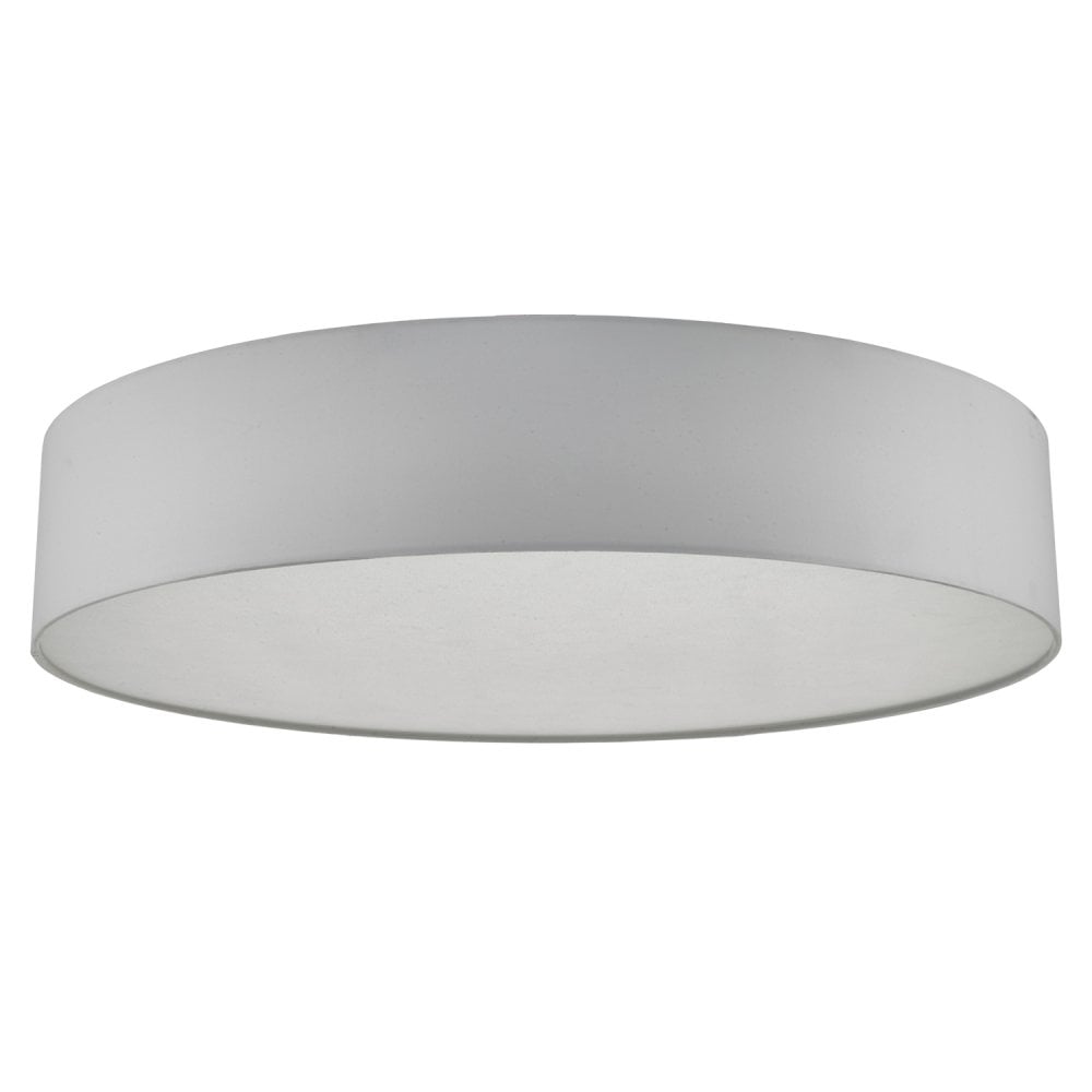 Cierro 6 Light Flush Ivory 80cm