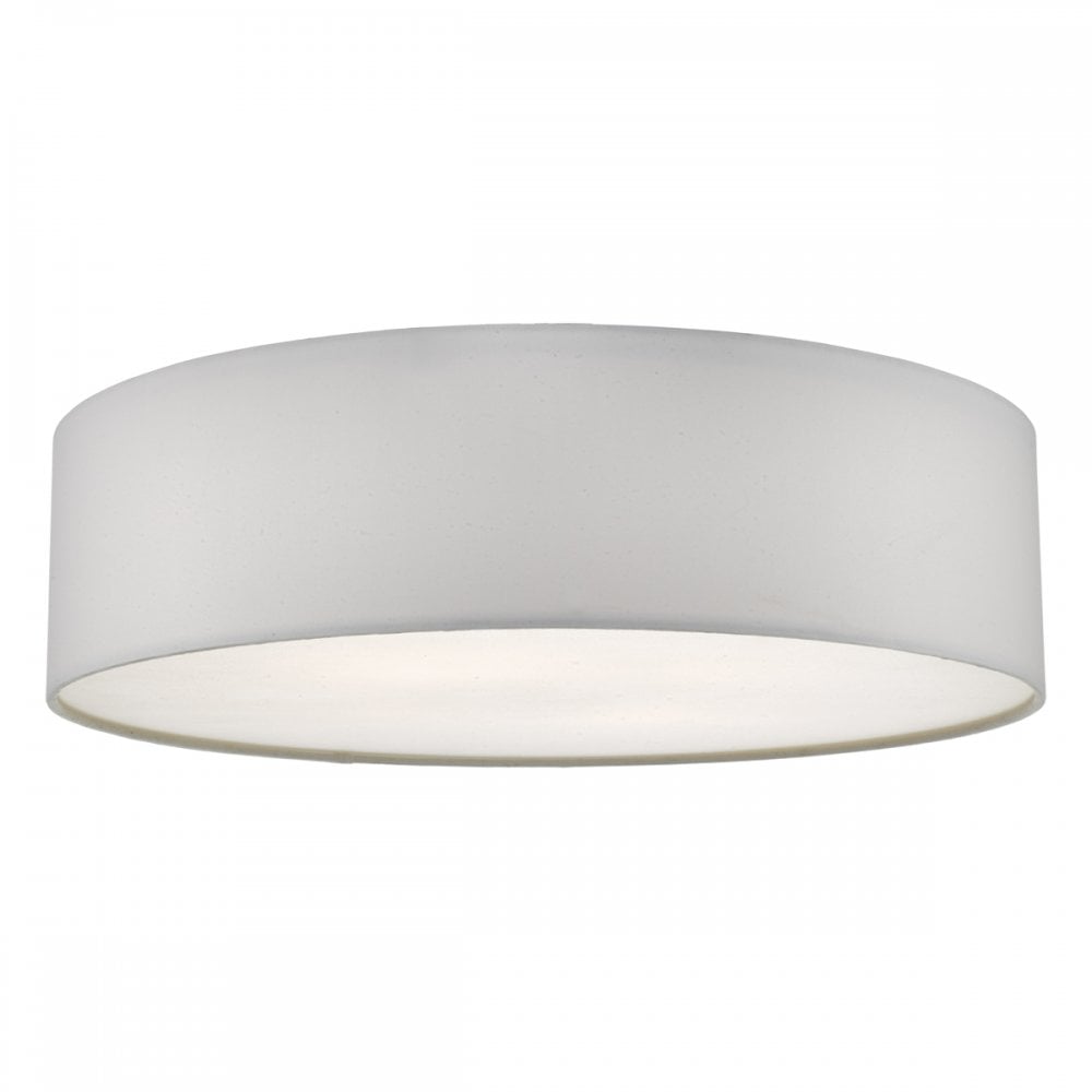 Cierro 4 Light Flush Ivory 60cm