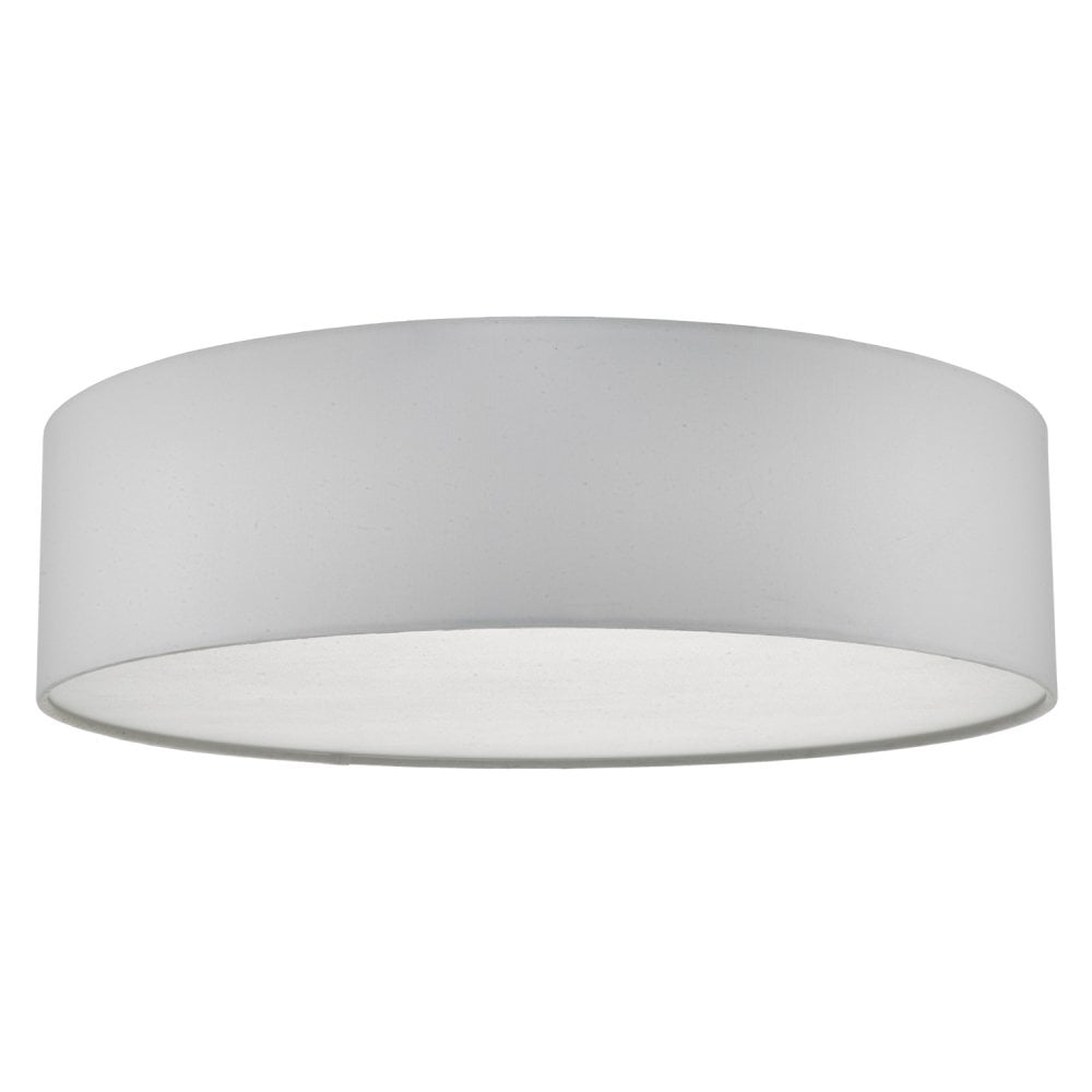 Cierro 4 Light Flush Ivory 60cm