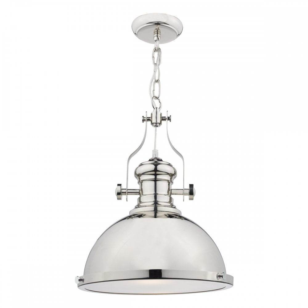 Arona 1 Light Pendant Polished Chrome