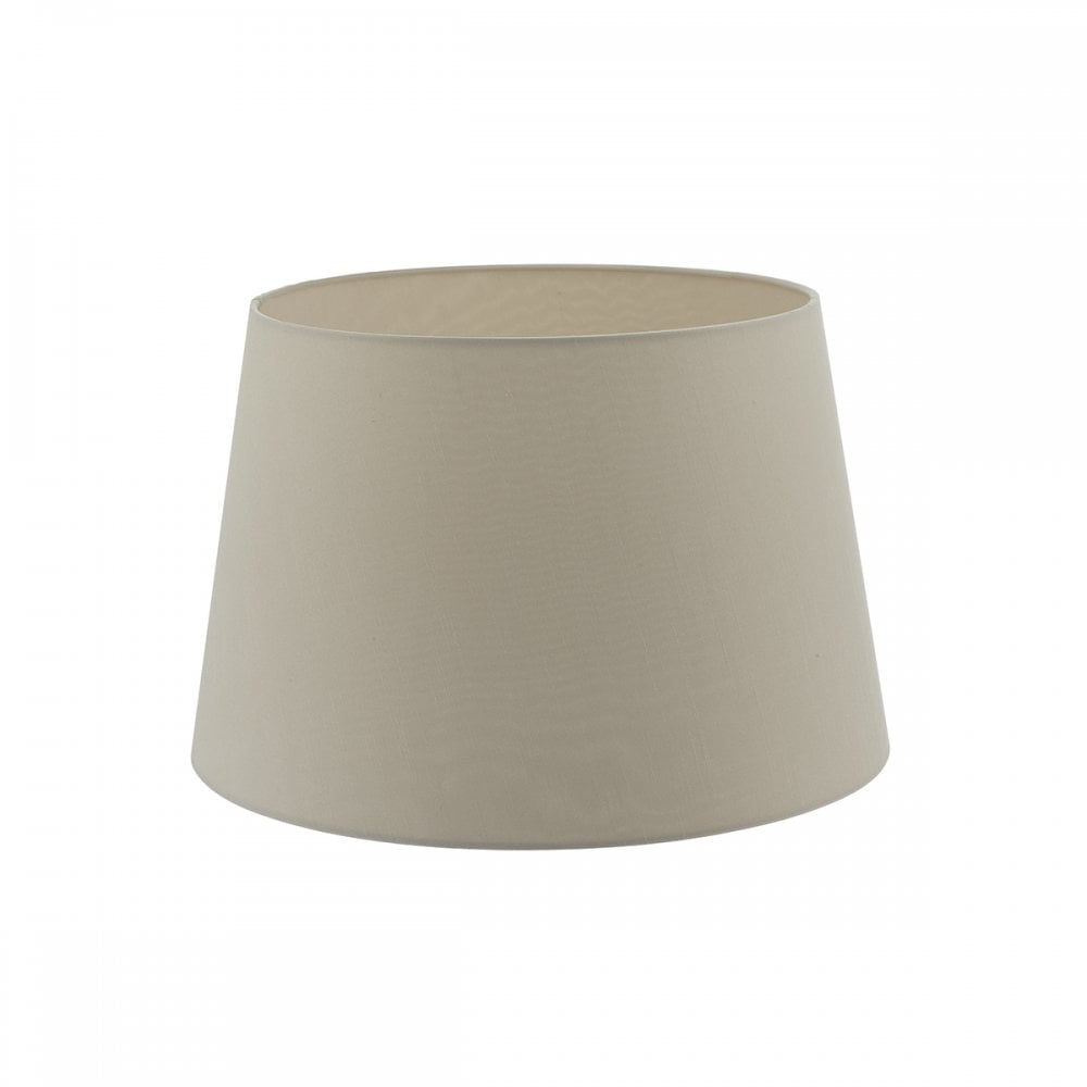 Cezanne Ecru Faux Silk Tapered Drum Shade 40cm