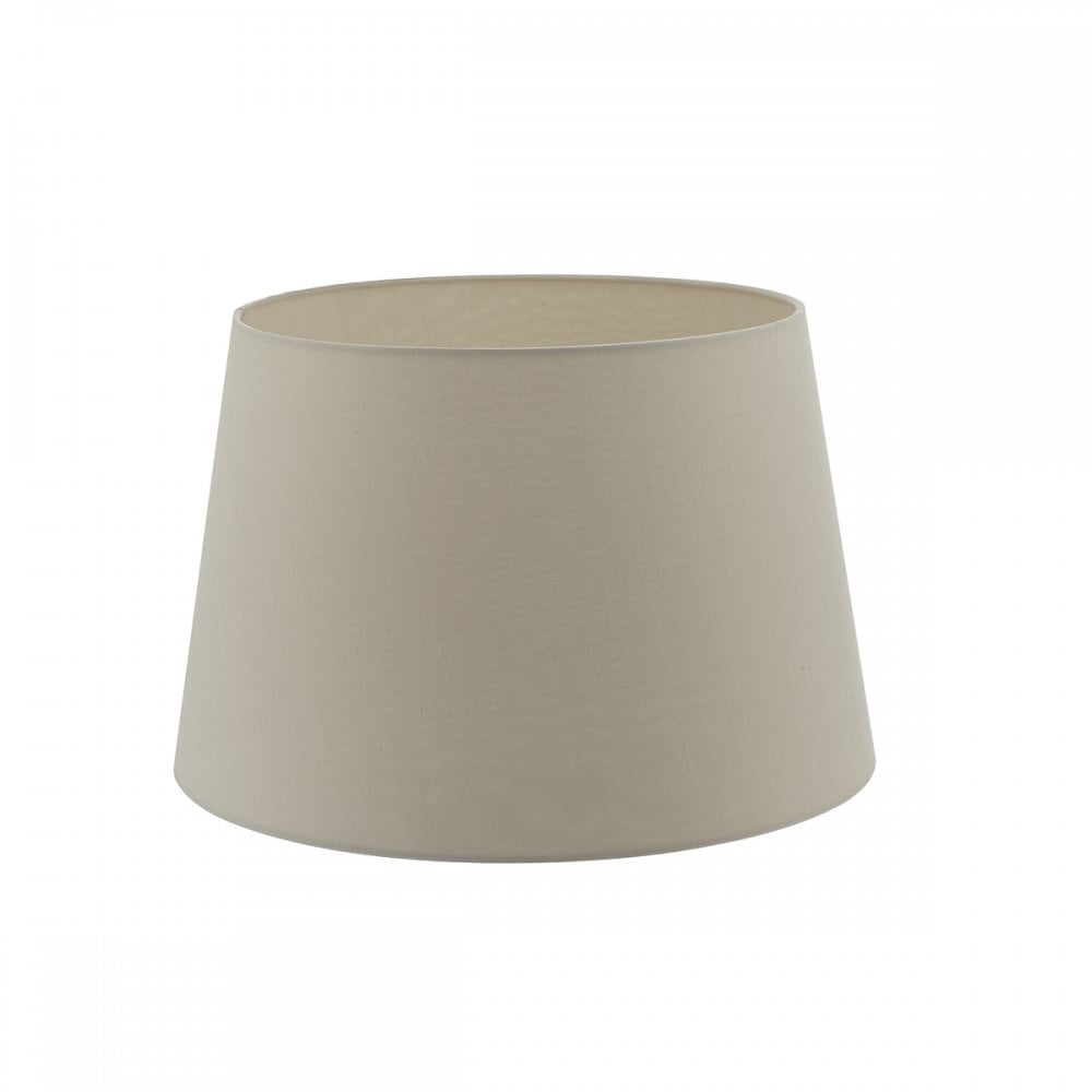 Cezanne Ecru Faux Silk Tapered Drum Shade 45cm
