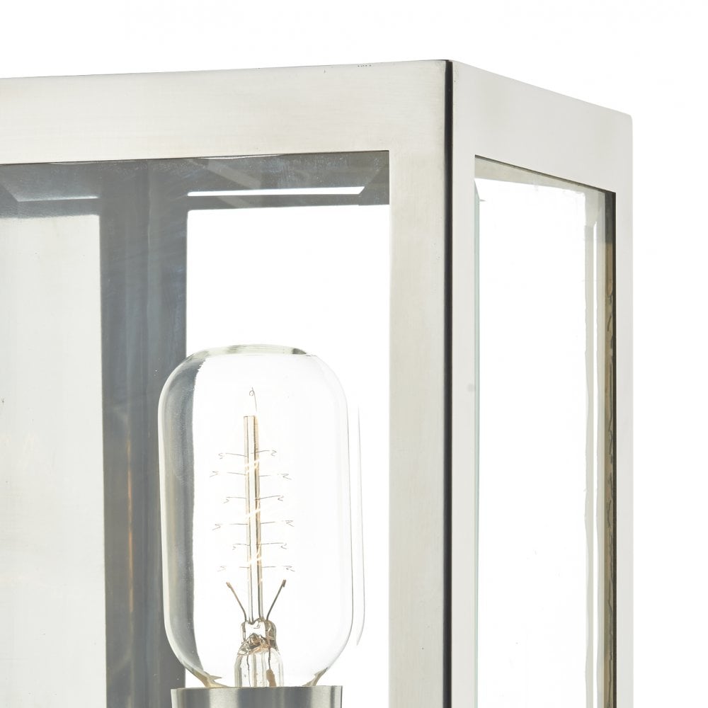 Era Outdoor Wall Light Stainless Steel Glass IP44