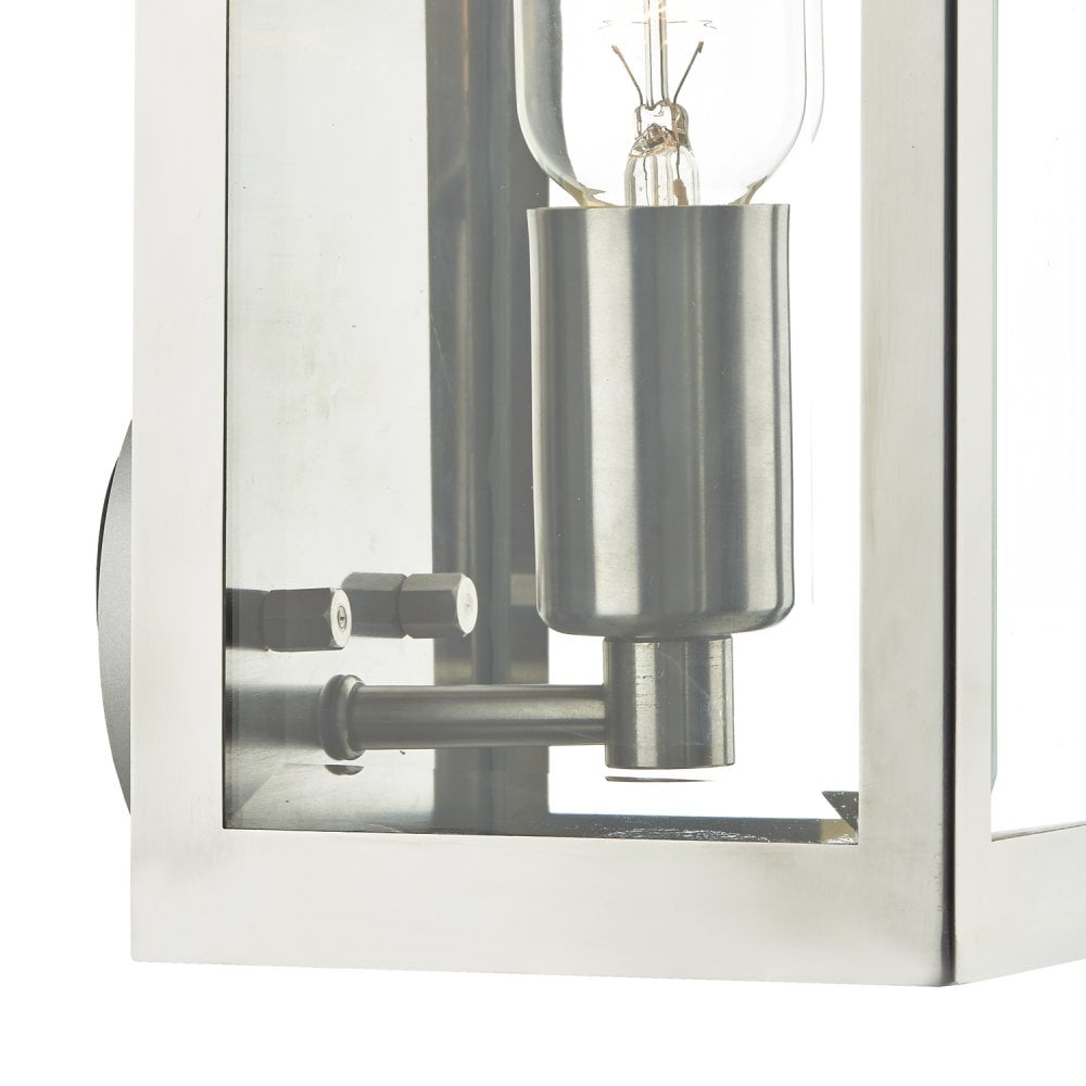 Era Outdoor Wall Light Stainless Steel Glass IP44