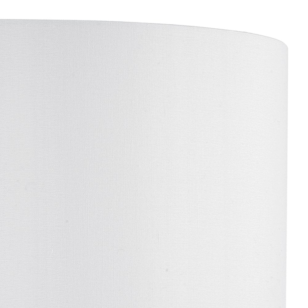Innsbruck Ivory Faux Silk Oval Shade 30cm