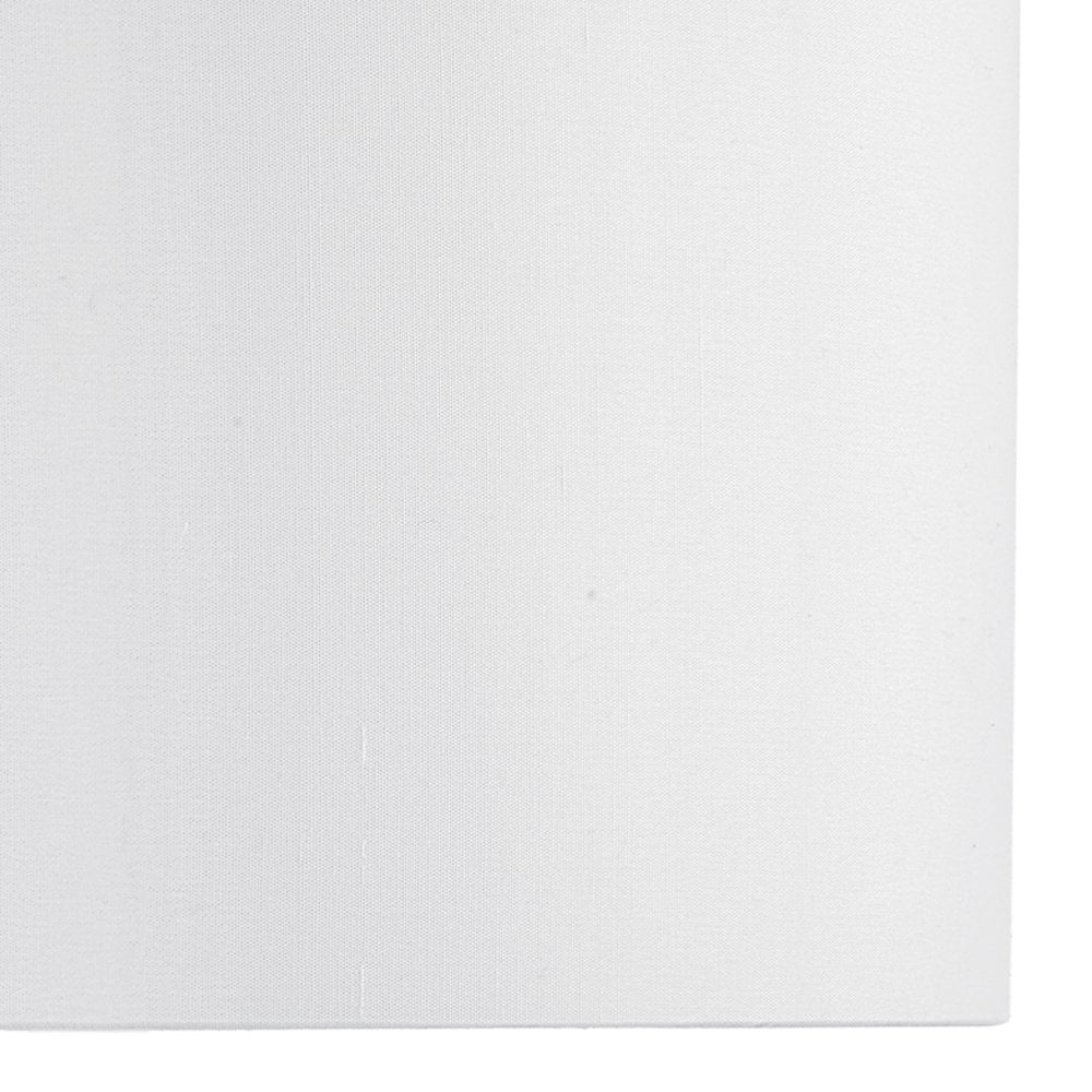 Innsbruck Ivory Faux Silk Oval Shade 30cm