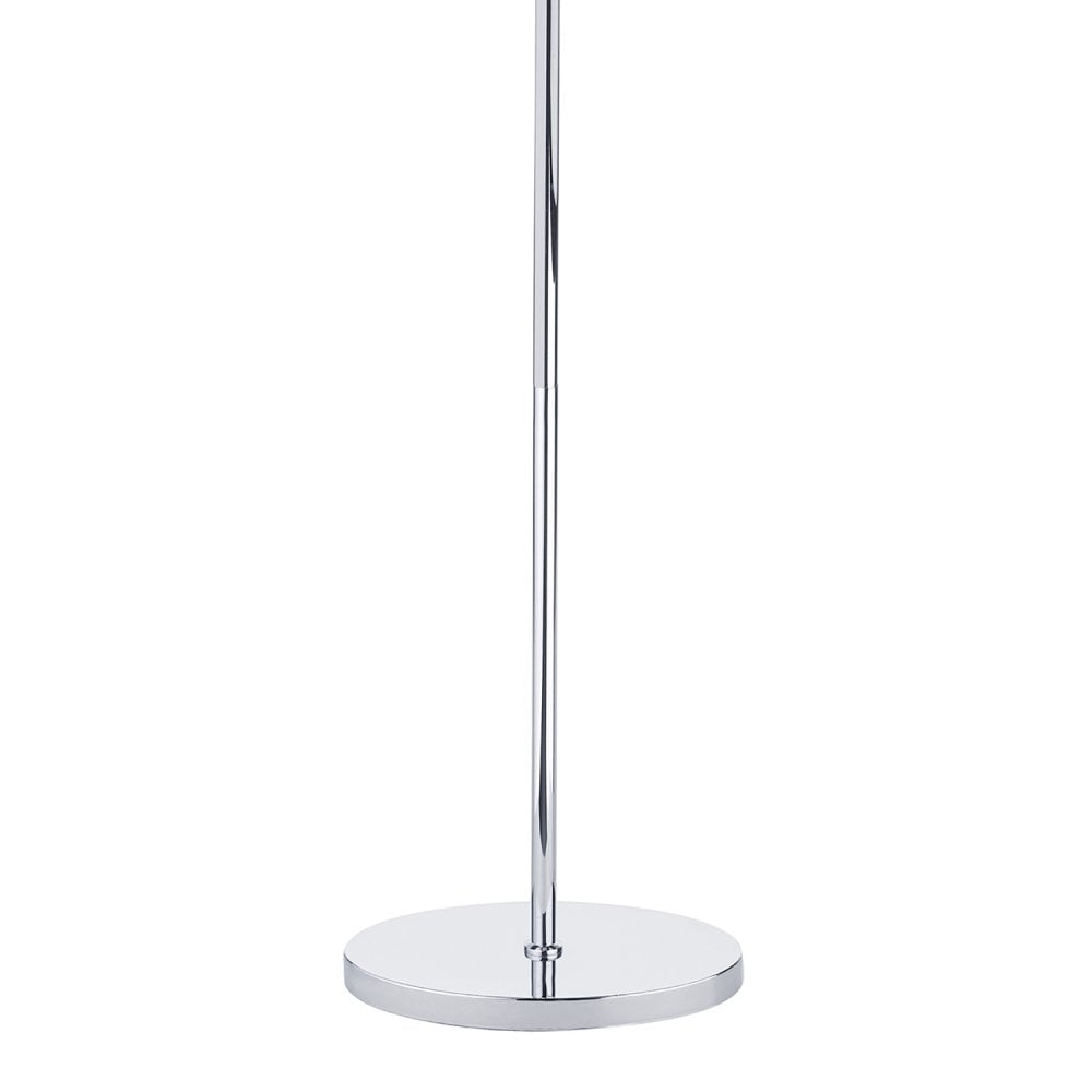 Innsbruck Floor Lamp Polished Chrome With Shade