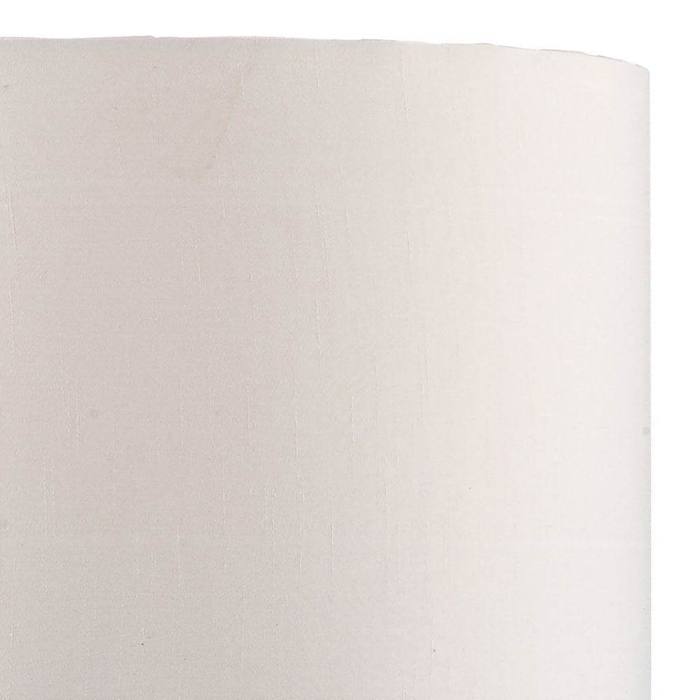 Madrid Table Lamp Satin Chrome With Shade