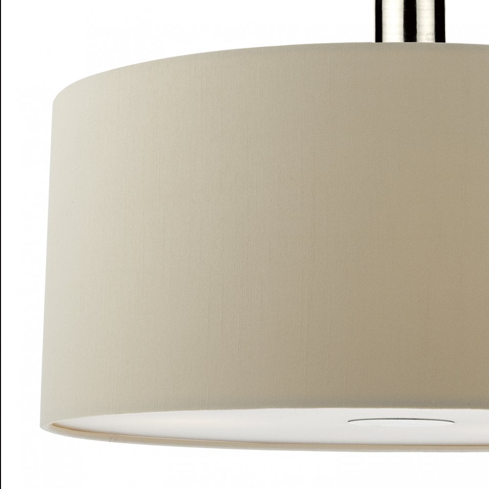 Ronda Ecru Faux Silk Easy Fit Shade 40cm