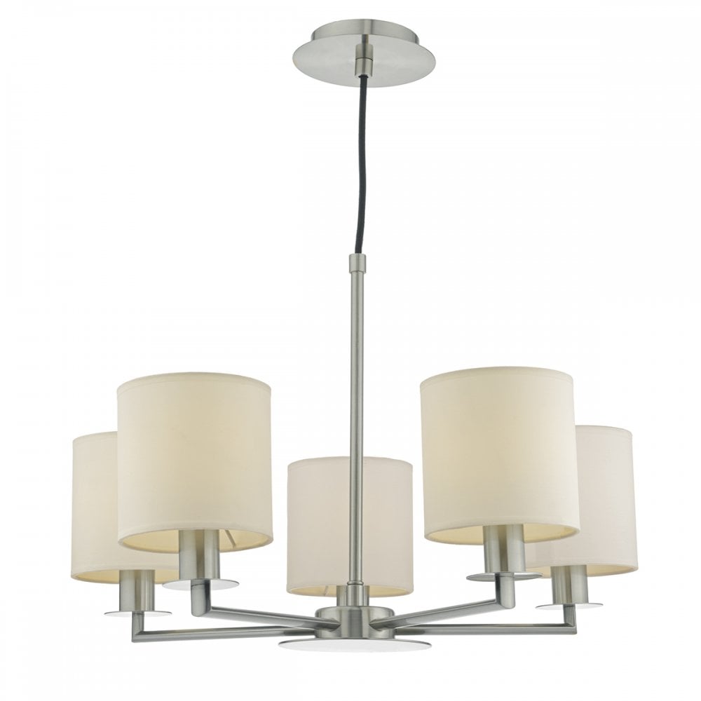 Tyler 5lt Pendant Satin Nickel Fitting Only