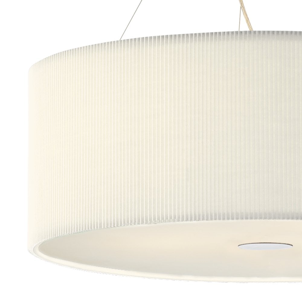 Zaragoza 6 Light Pendant Cream 90cm