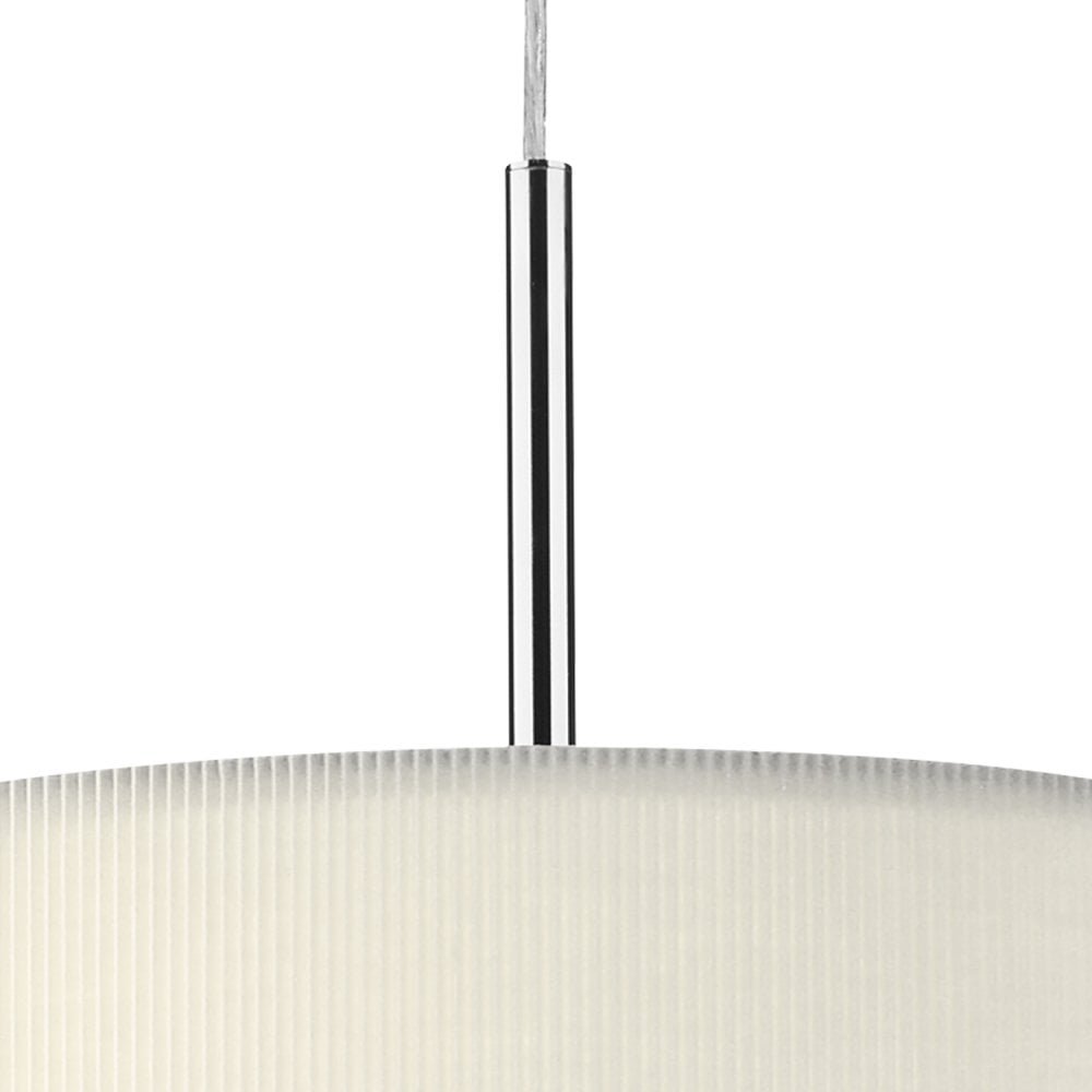 Zaragoza 3 Light Pendant Cream 60cm
