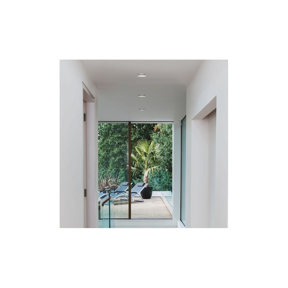 Adjustable Square White Trimless LED Ceiling Downlight