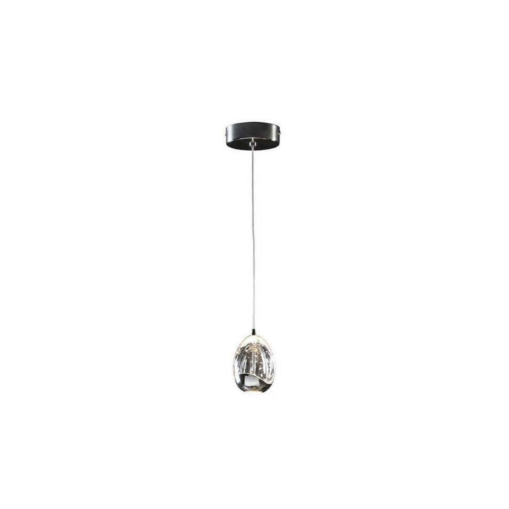 Sleek Chrome Bubble Orb Pendant Light