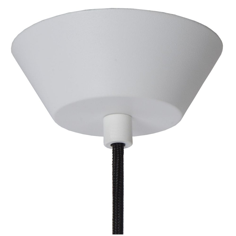 Jaden Modern Scandinavian White Metal Pendant Light