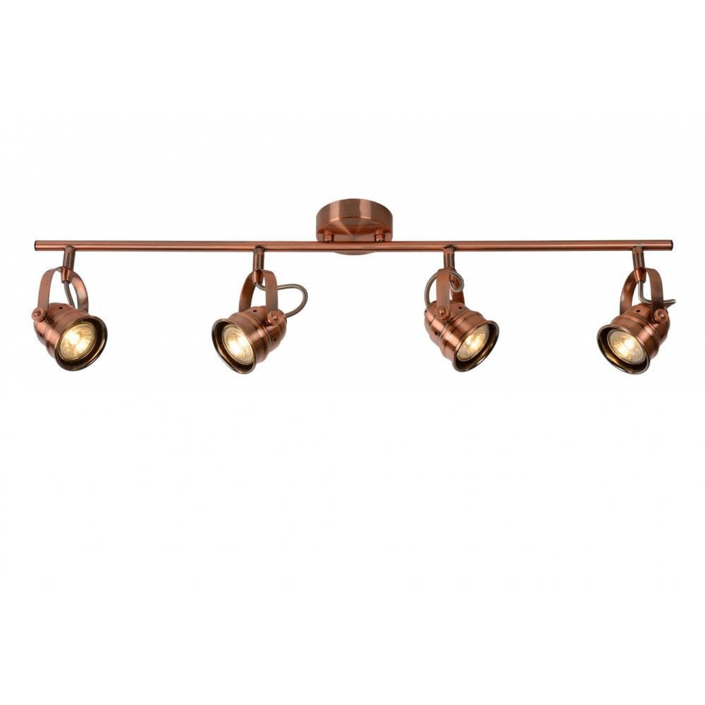 Cigal Cottage Industrial Copper Ceiling Spotlight