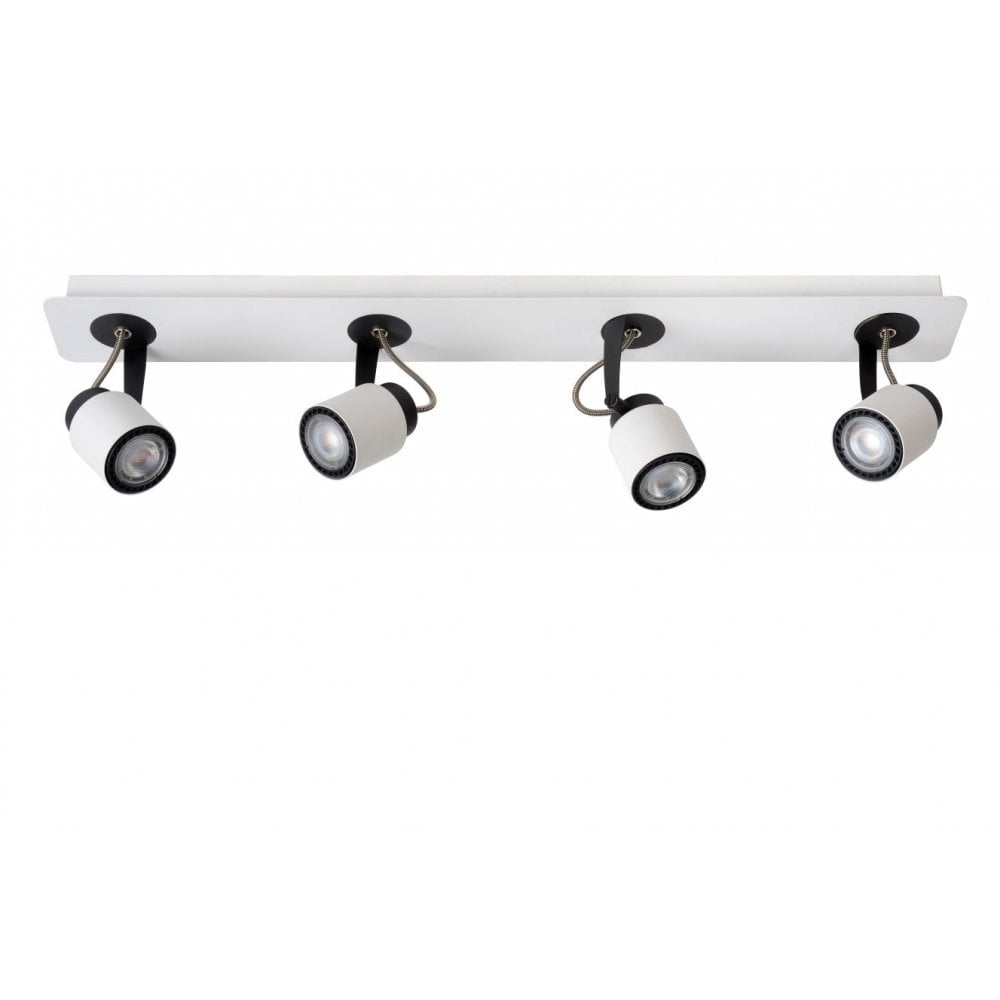 Dica LED Modern Dual-Tone Rectangular Metal Ceiling Spotlight Fixture